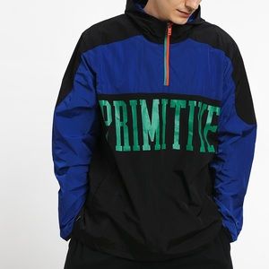 Primitive Croydon Blue & Black Anorak Jacket